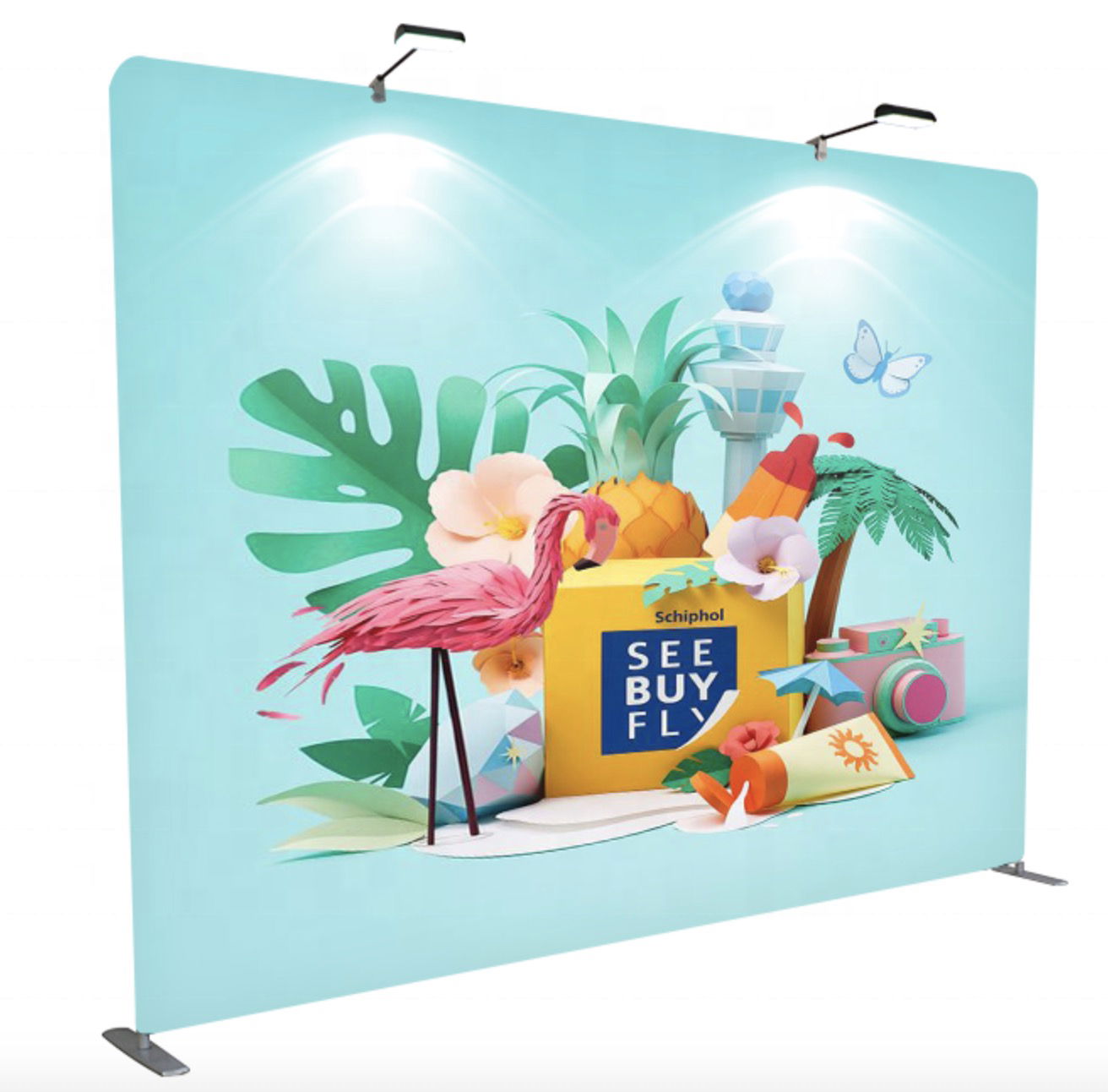 Umbrellas Roll Up Banners Beach Flags Booth Display Banners
