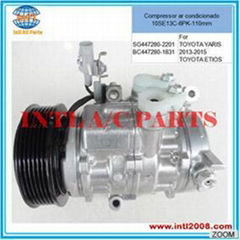 AC Compressor ar condicionado for TOYOTA ETIOS BC447280-1831 SG447280-2201 