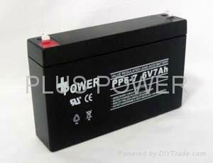 rechargeable battery 6V7AH