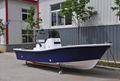  Liya 19feet 50hp fishing boat fiberglass CE imports boat China fiberglass boat 1