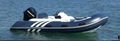 Liya 11feet 15hp rib boat price boat in yacht pleasure boat water pedal boat 2