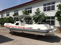 Liya 8.3m/27feet rigid inflatable boat with outboard motor 3