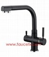 Painted Kitchen sink faucet 3 way water filter taps