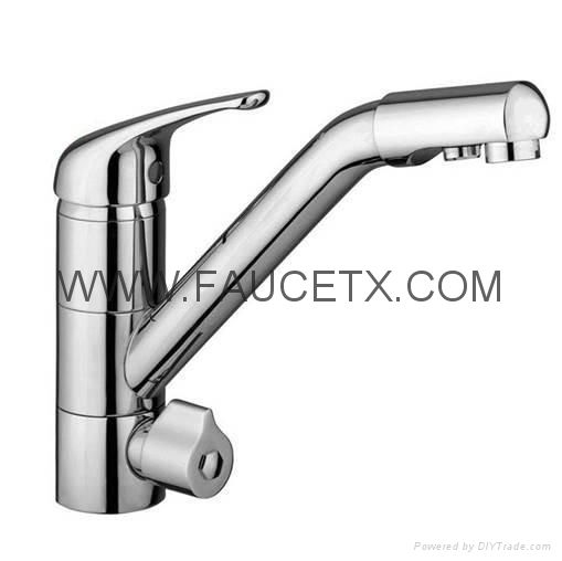 Factory Direct Antique Bronze 3 Way Kitchen Faucet Water Filter Taps Price 4