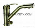 Factory Direct Antique Bronze 3 Way Kitchen Faucet Water Filter Taps Price 1