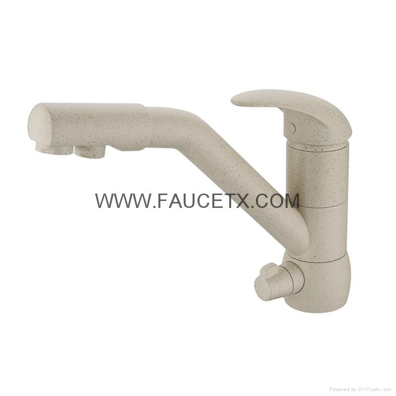 Factory Direct Antique Bronze 3 Way Kitchen Faucet Water Filter Taps Price 5