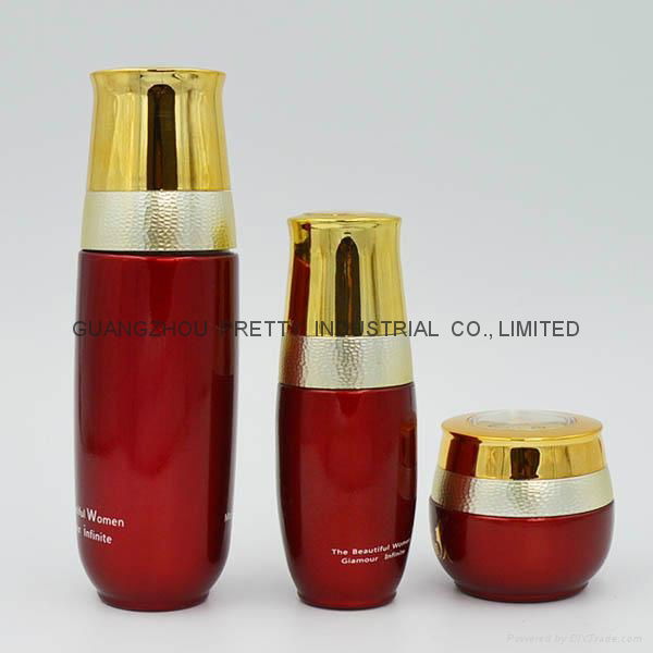 High quality glass Cosmetic bottle cosmetic jar 4