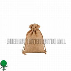 JUTE DRAWSTRING BAG