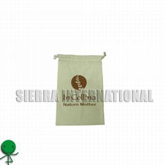 COTTON DRAWSTRING BAG