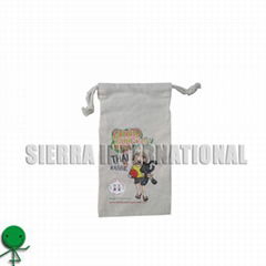 COTTON DRAWSTRING BAG