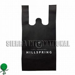 NON WOVEN HEAT SEAL SHOPPING BAG