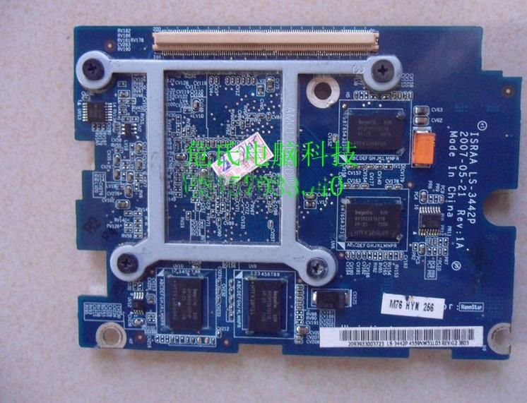 TOSHIBA  P200 P205 X200 X205 Laptop Graphic Card LS-3442P 256M