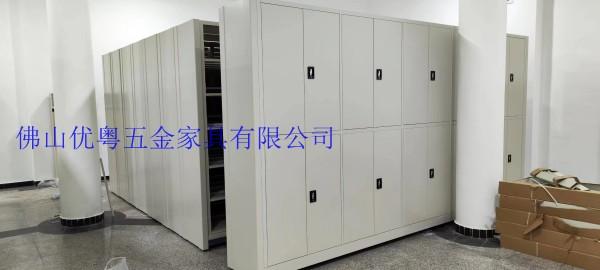 順德維修移動手動檔案密集櫃鋼制密集架拆裝鋼制密集書架 2