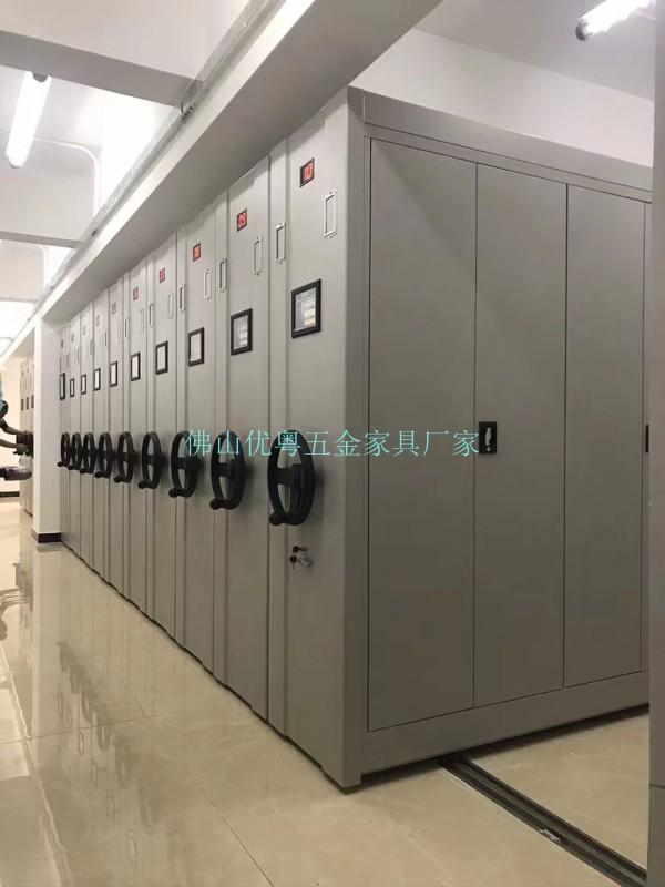 順德維修移動手動檔案密集櫃鋼制密集架拆裝鋼制密集書架 5