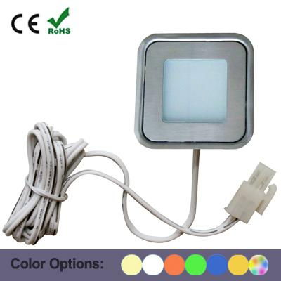 Square LED Light Floor Recessed Lighting With Stainless Steel Cover 