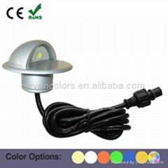 RGB Small LED Stair Light Outdoor Deck Lighting as Decoration 0.23W