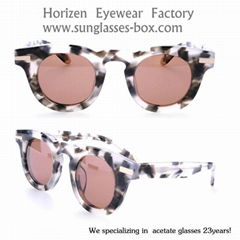 Polarized Hand Made Acetate Sunglasses