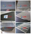 Flat panels of welded profile wire screen