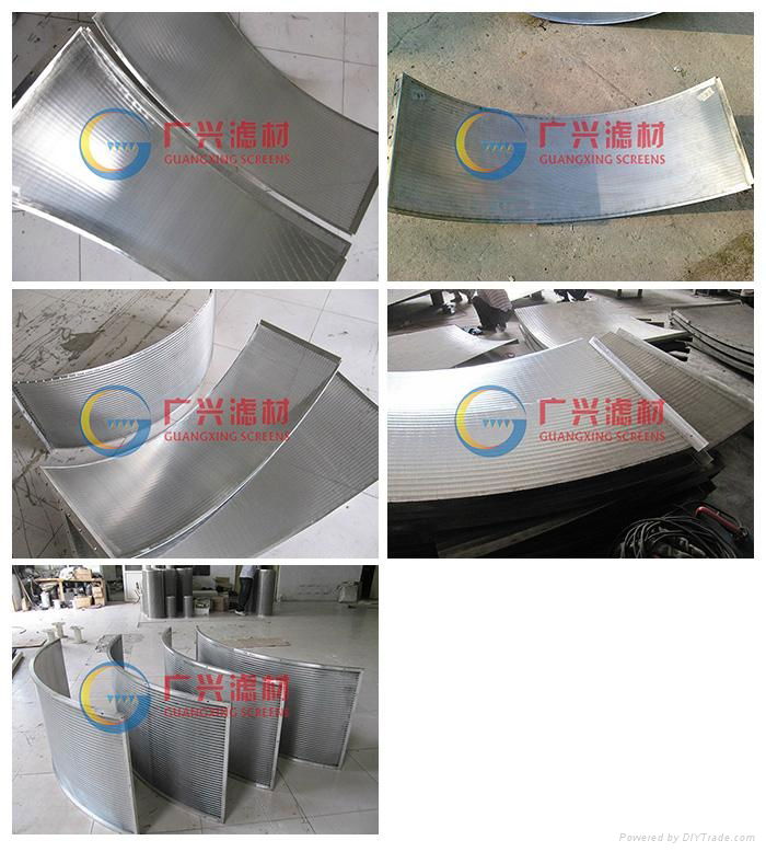 Flat panels of welded profile wire screen 2