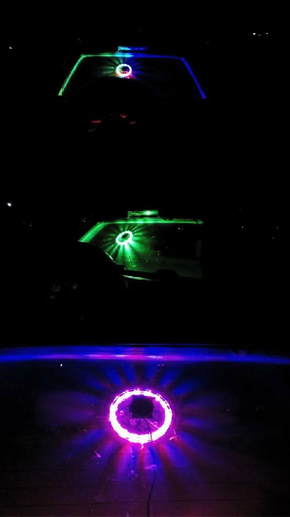 Music Activated 12V-24V DJ Disco Light Auto Car Accessories LED Decoration Light 3