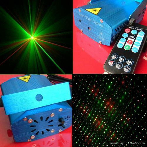 Remote Control Mini Laser Stage DJ Disco Party Xmas Decoration Gift Light RS091