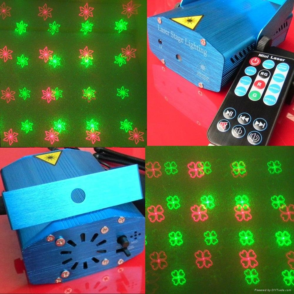 Remote Control Mini Laser DJ Disco Light Festival Party Light RS094D
