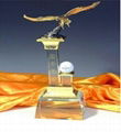 Crystal trophy,glass trophy,awards