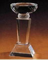 k9Crystal trophy , crystal  awards, crystal crafts