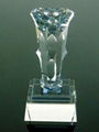 k9Crystal trophy , crystal  awards, crystal crafts