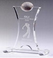 k9Crystal trophy , crystal  awards, crystal crafts