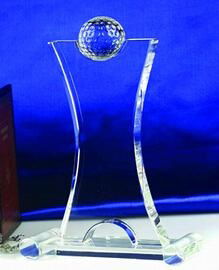 Crystal trophy, crystal awards, crystal crafts 3