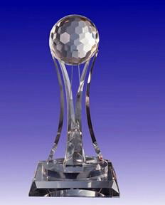 Crystal trophy, crystal awards, crystal crafts