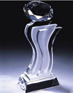 Crystal trophy, crystal awards, crystal crafts 2