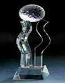 Crystal trophy, crystal awards, crystal crafts 16