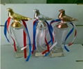 Crystal trophy, crystal awards, crystal crafts