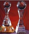 Crystal trophy, crystal awards, crystal crafts 20