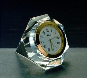 水晶钟表,水晶礼品 2