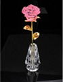 Crystal rose,crystal gifts,Crystal Plant,Valentine's day gift