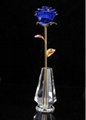 Crystal rose,crystal gifts,Crystal Plant,Valentine's day gift