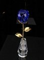 水晶玫瑰花,水晶植物,情人節禮品