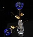 Crystal rose,crystal gifts,Crystal Plant,Valentine's day gift