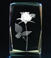 3D laser engraving crystal crafts,crystal awards,Crystal Cube 15