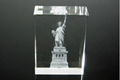 3D laser engraving crystal crafts,crystal awards,Crystal Cube 18