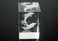 3D laser engraving crystal crafts,crystal awards,Crystal Cube 19