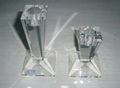 Crystal candlestick , glass  candlestick 7