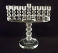 Crystal candlestick , glass  candlestick 9