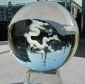 Crystal ball,lighting crystal ball,multi section crystal ball