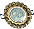 便宜LED水晶燈罩,水晶天花燈,照明配件
