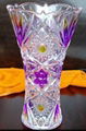 high quality glass vase,glassware,Craft vase