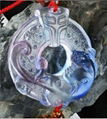 Coloured glaze,lazurite pendants,glass buddha 7